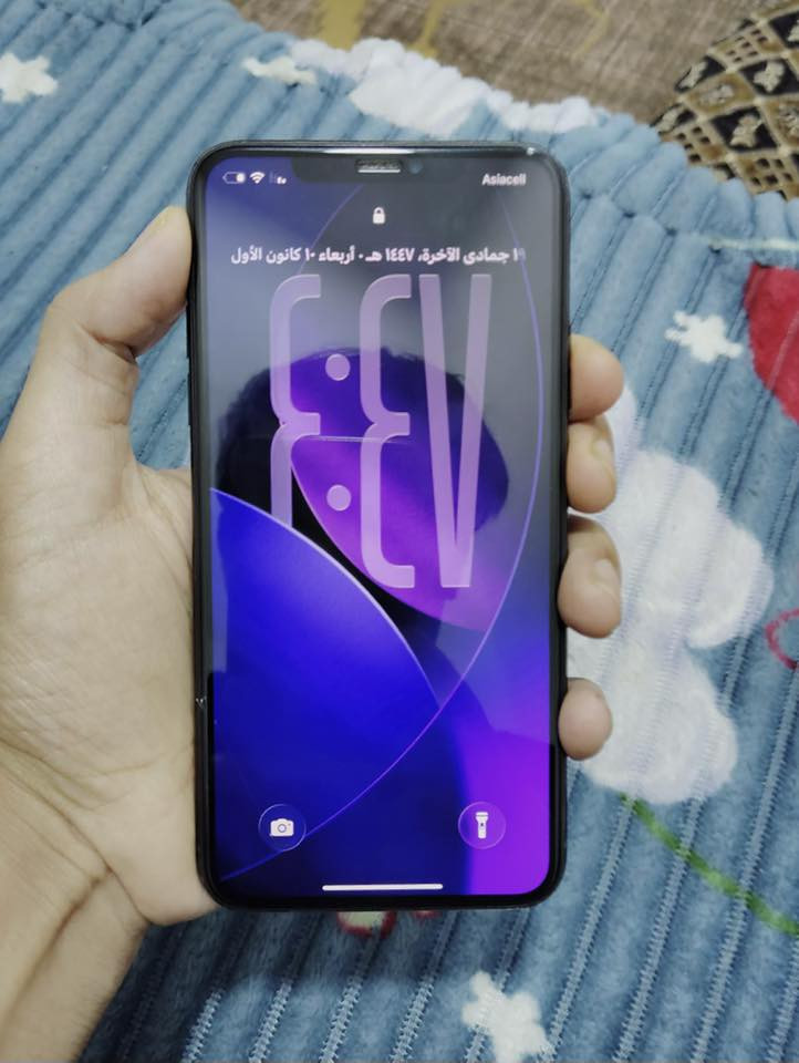 11 برو ماكس ذاكرة 256 بطارية 80 مرفوعة كلشي شغال مابدل بي اي قطعه للمراوس *********** بي واتساب
