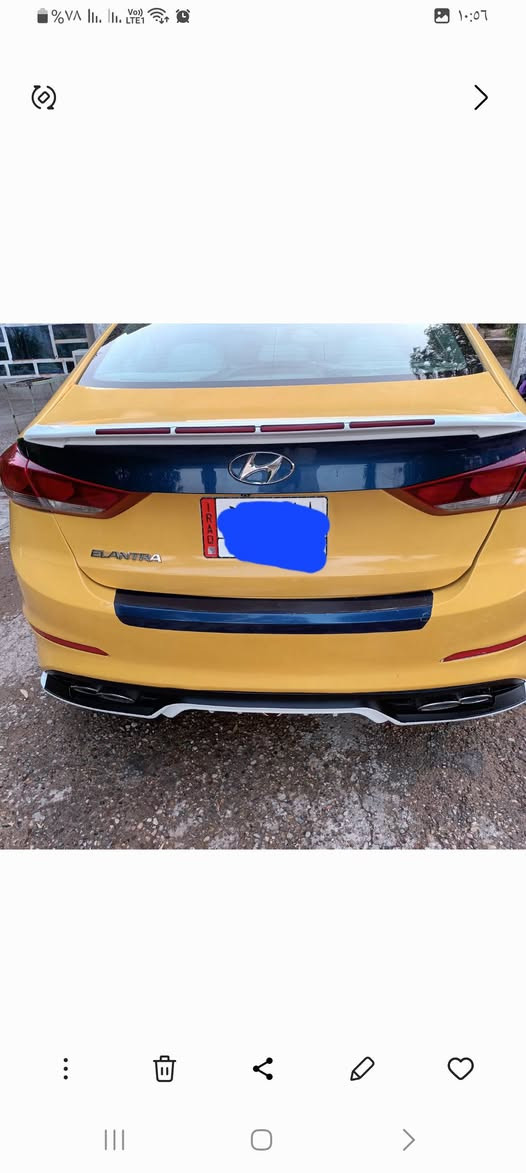 السلام عليكم ورحمة
النترا ٢٠١٧ للبيع نص فول معروفه 
كير مكينه سياره جاهزه 
السعر( ١٢٥ )(***********)(بي واتساب )
باسمي تحويل ٢يوم
