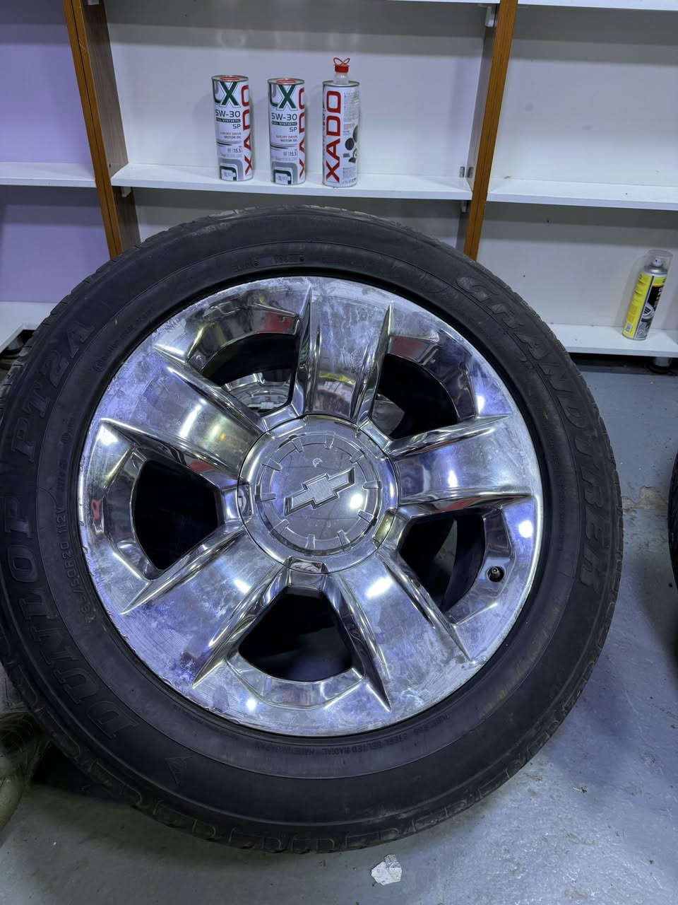 تخم تاير ويل تاهو 20 ltz نضيف جدا مكان بغداد
سعر 600$ بيه مجال
***********
