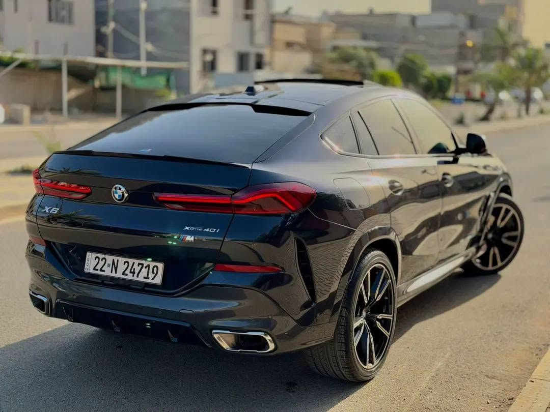 السلام عليكم
للبيع

Bmw x6  M package 40i xdrive 

فووول مواصفات 1/1 

السيارة ضمان دولي لون Dark blue 

موديل 2025

السيارة كلين تايتل حتى الدعاميات مكفولة من كلشي شرط الفحص 

ماشية 40 الف 

ملاحظة : السيارة داخل احمر وناظور ليلي وكامرات وتدفئة وتبريد المقاعد وويل كب m وتخم تاير جديد

السعر: علق ( سعر ) ويوصلك للخاص 

عنوان السياره : بغداد المنصور شارع الاميرات 

للأستفسار رقم صاحب السياره / ***********

