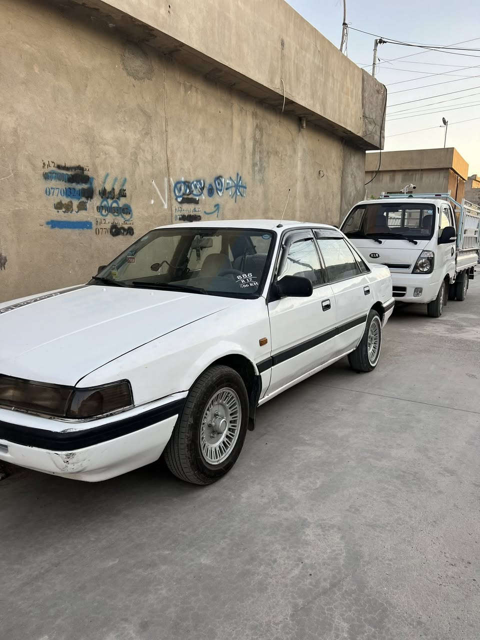 مازدای٦٢٦بۆ فرۆشتن دوانزەو بەخ بەشەرتی تەحویل و بڕاوەو وەرگەڕاو گێڕو مەکینە تازە بە شەرت رەقەم سەنەوی تازەیە کۆبۆن بەنزینیشی هەیە ناونیشان کەرکوک سعر ٣٨کەمی مەعامەلە
***********
***********
