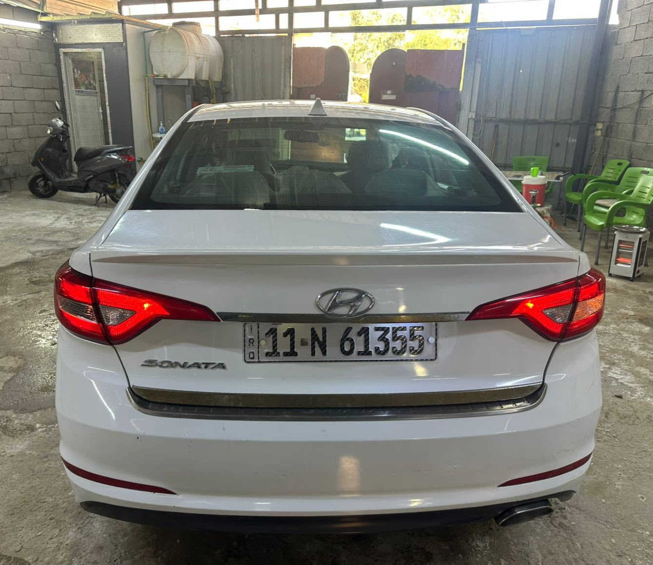 السلام عليكم سياره سوناتا موديل 2017وارد امريكي صور حادث منشوره رقم بغداد بسمي مواصفات نص فول محرك كير صدر تبريد تخم تاير مكفولة سياره جاهزه حلوه كلش العنوان بغداد الامين شارع نواب سعر 117$بيه مجال بصيط النتصال ***********
