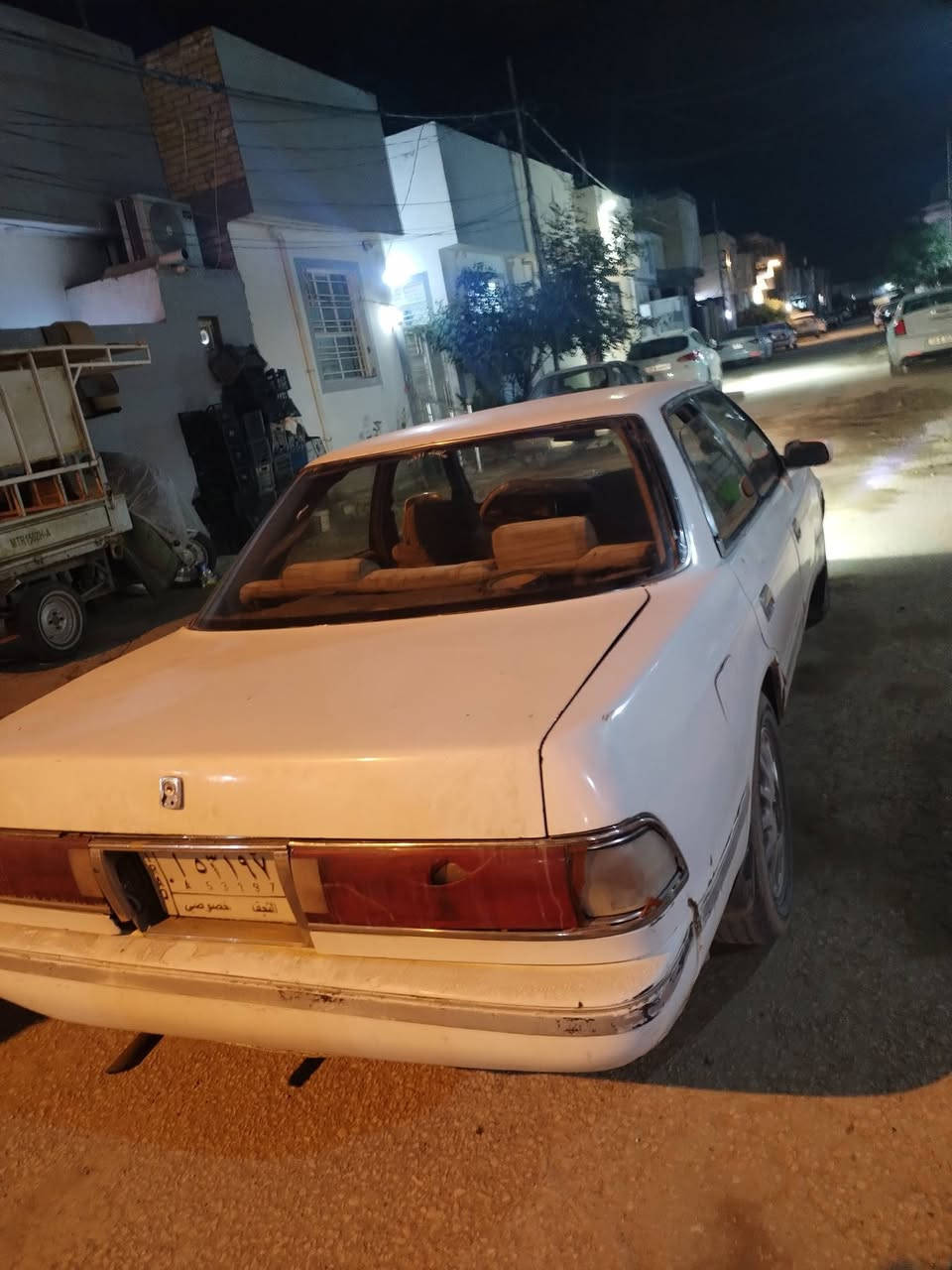 السلام عليكم مارك نضيفه للبيع راعيه جان بل عسكري وشايل ماندله كير ومكينه جدد ونجي ناعي حداديه حلوه سياره رقم نجف *********** مكاني نجف سعرها 25 ورقه
