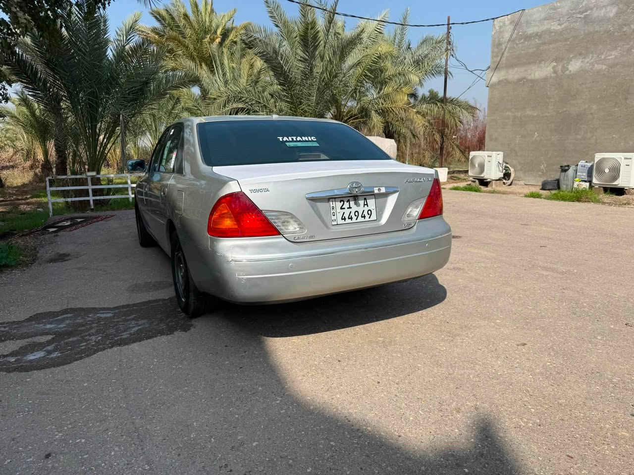 افلون 2001
مكفوله من الصبغ والتبديل
مكينه كير مكفولات ع وضع الشركه
حداديه جديده
سياره مانقصها برغي 
كلها ع وضع الشركه
السعر 95وبيها مجال
***********
***********
مكان السياره نعمانيه
