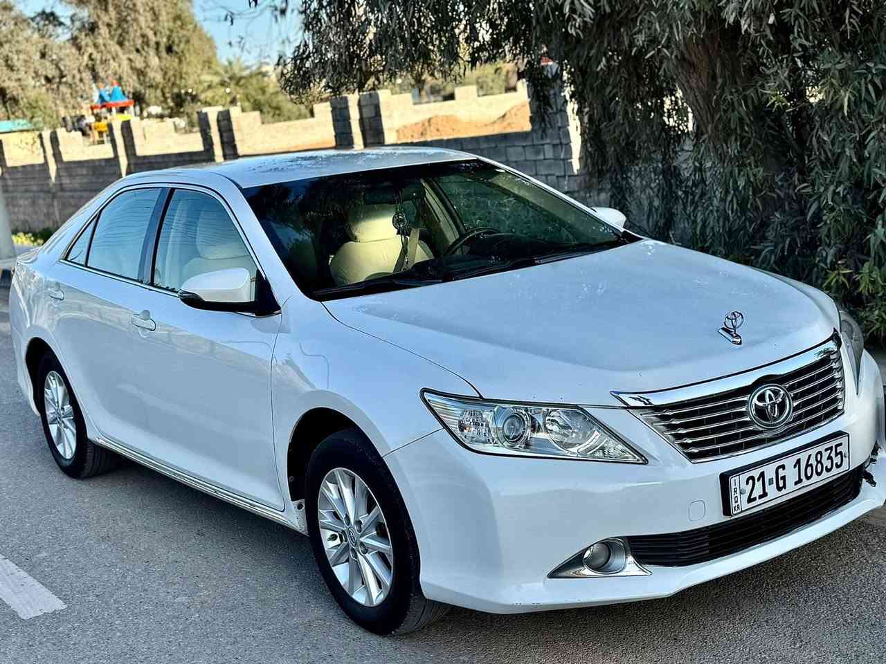 سلام عليكم 
كامري لبيع او مراوس 
موديل : 2013 
سيارة جديدة 
بيهة بنيد صبغ بس 
كير مكية كفالة 
محرك :2500 
سيارة خليجي 
سعر :145$ 
رقم : ‭0771 551 6925‬
مكان: ديالى بعقوبة
