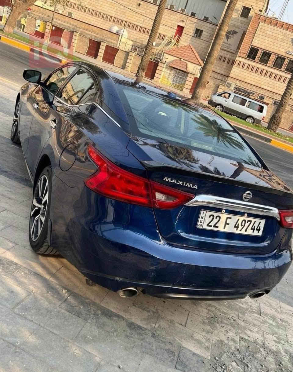 للبيع نيسان مكسيما موديل ٢٠١٧ محرك ٦ سلندر ٣٥٠٠ ماشية ١١٠ ميل مكفولة من الصبغ سيارة جديدة مسويلها ادامة كاملة للمحرك كير سليم سيارة جاهزة من كلشي صدر شادة جديد قبل اسبوع شغل درجة اولى باربيل مكفولة السيارة داخل وخارج باسمي تحويل مباشر مكانها الانبار الرمادي للبيع فقط بدون مراوس*********** الرمادي, الأنبار

