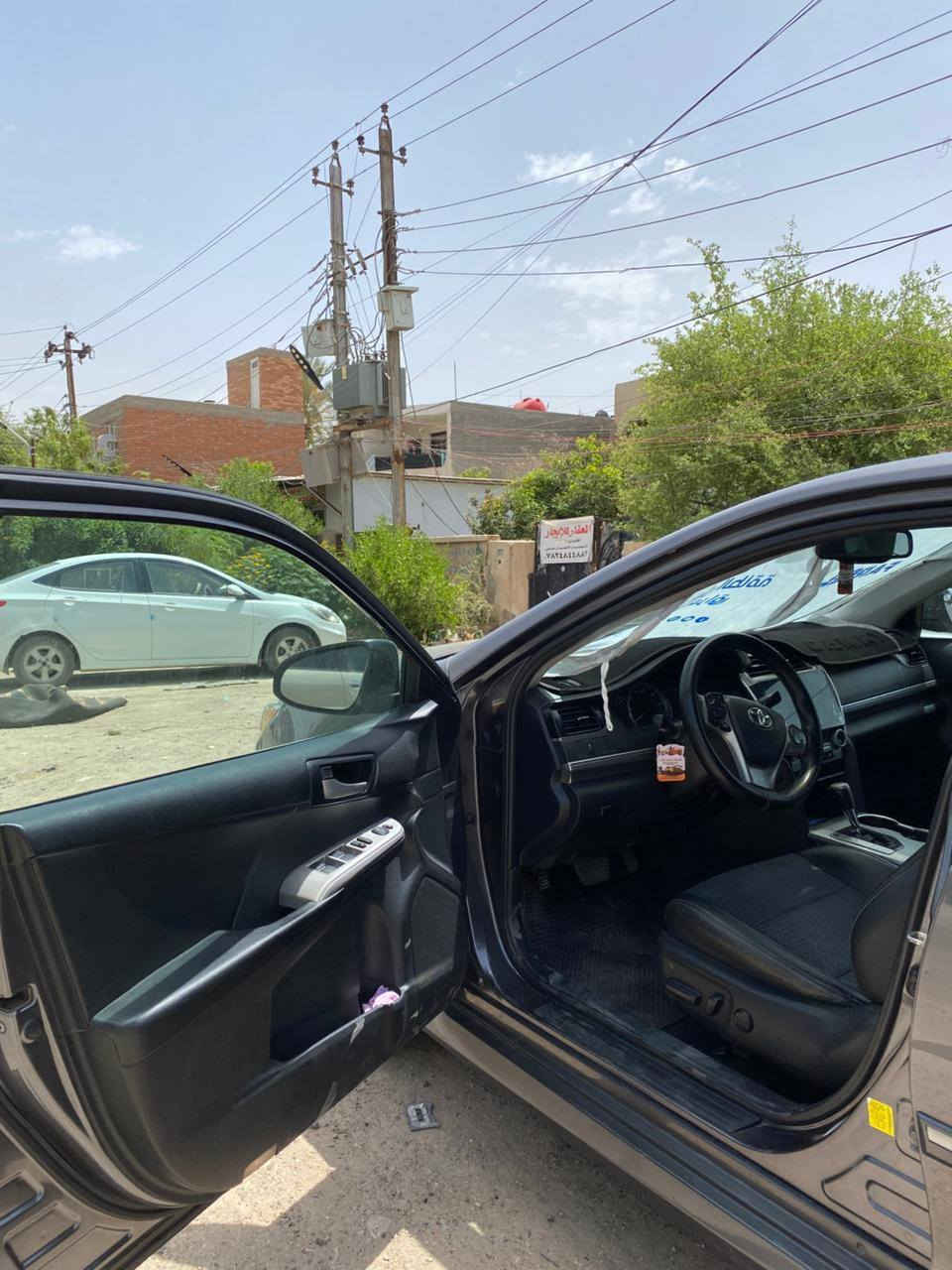 كامري موديل ١٤ SE
كير مكينه خير من الله
حادث خلفي جنطه وشويه بالجاملوغ  الخلفي 
سياره فول مواصفات عدا البصمه 
فتحه سقف
شفتات ستيرن
شاشه وكامره خلفيه 
منضومه زنون
وضعيات قياده
كشن كهرباء
وبعد هوايه مواصفات
رقم بغداد الجديد
صدر حداديه كله جديد
تخم تاير جديد
هزه تنتهي ب٩يعني كبل التحويل 
الموقع بغداد العامريه
السعر 145وبي مجال
سياره احله من الصور  التواصل ***********
