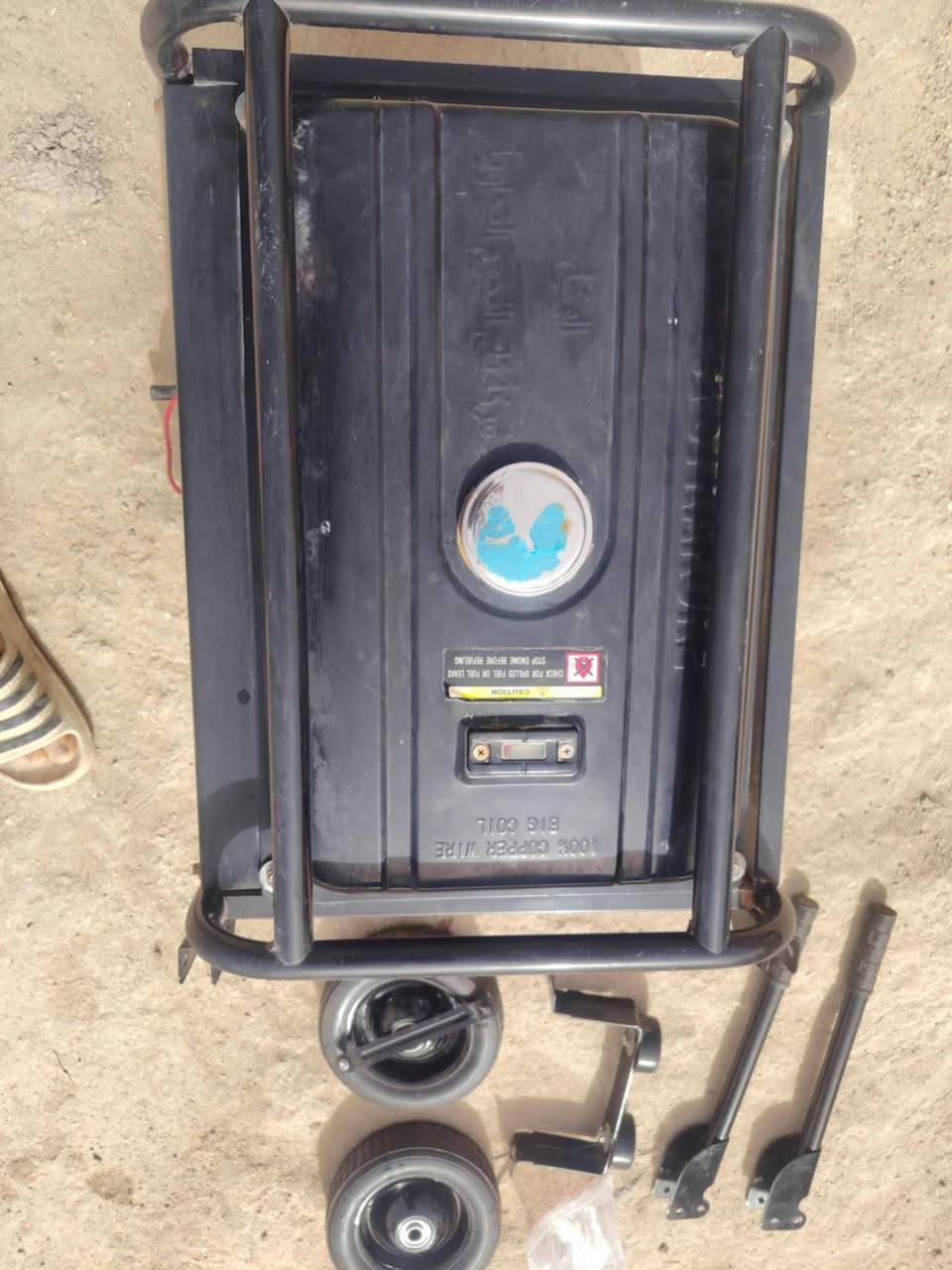 يا الله،، مولد مستعمل قليل اخو الجديد 3k
ملف نحاس 11سم النوع الكبير مع كافة ملحقاته تشغيل عن بعد، بصمه، وسلف، وحبل العنوان  الوركاء 
السعر 150


**إذا كنت صاحب هذا الإعلان وتريد حذفه لأي سبب، رجاءا أرسل رسالة إلى الدعم الفني**