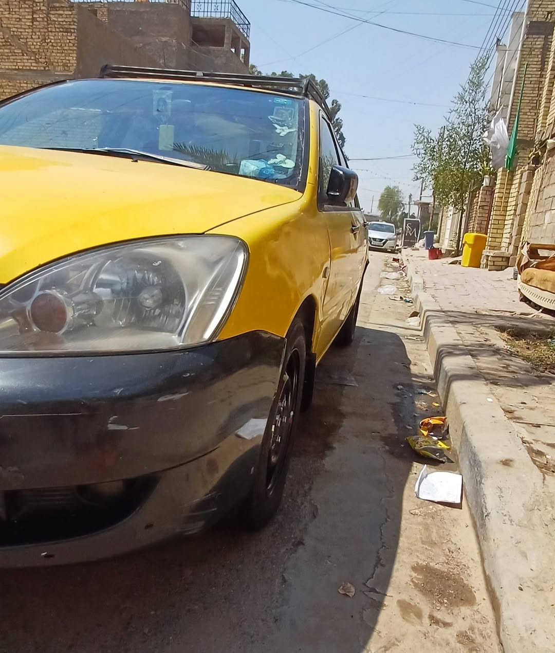 السلام عليكم شباب لانسر رقم بغداد انكليزي باسمي موديل ٢٠١٠ مصفره من كلشي
محرك ٢٠٠٠  كير عادي 

منظومة غاز ٦٠لتر 

دوشمه عام/منظومة تبريد عام كله جديده شاهدها حته الفريز/تخم تايرات جديد/باتري جديد/ دينمو جديده/ جامه أماميه جديده / بيهه طخه بلباب الصدر و طخه بل قبق الجنطه زغيره / وبيها خياس بل الهلال بسيطات

#ملاحظة المكينه بيهه تخربطة

مكاني بغداد الحسينيه مال الرشيديه 

📞/*********** 

#السعر٦٧_وبيهامجال_لشراي
