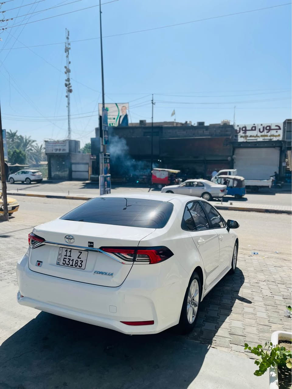 سلام عليكم 
كورلا موديل25 ماشيه 26 الف
رقم بغداد استقطاع مباشر 
سياره جديده بمعنى الكلمه 
جاهزه من كلشي 
للمراوس فقط
العنوان -بصره -المطيحه
***********4 البصرة, العراق
