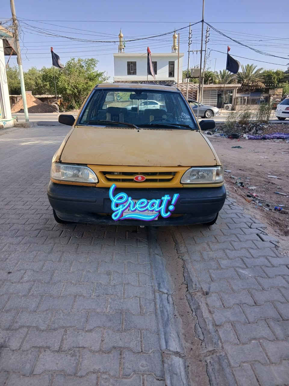 للبيع سايبه مديل ٢٠١١مكينه كير حداديه تخم تاير تبريد ثلج سياره جاهزه شواصي  بلادي لالحيم ولافطر كبل للشارع مكاني نجف سعر ١٥ للستفسار ***********
