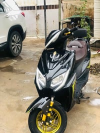 مره رخصت صاحب لكروب دراجة سكنس شحن موديل ٢٠٢٥ دراجة اربع نمر سرعته لحق...