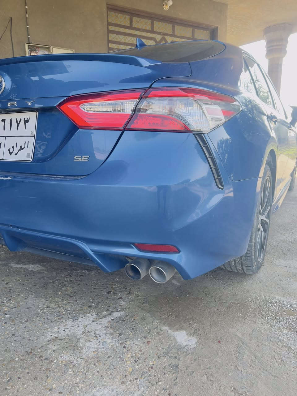 كامري2019se بدون نقص مكانها بغداد

الضرر قطعتين وربع باب وجاملغ خلفي صبغ 

السعر 168 وبيها مجال 
***********
