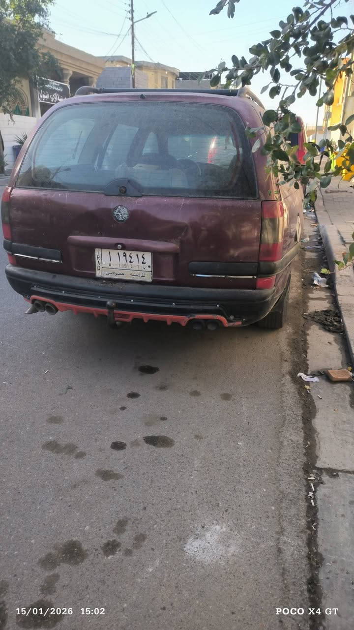 السلام عليكم 
أوبل اوميگا بزون 1995للبيع محرك وگير محور وانجي مجول الاقتصادي والباقي شوف العين بيه جراد وبيها مكانت اخياس سنويه منتهيه قبل شهرين راعيها ير مداور مستعجل على بيعتها مكانها البصره وراعيها بصره للاستفسار *********** ابو علي.
