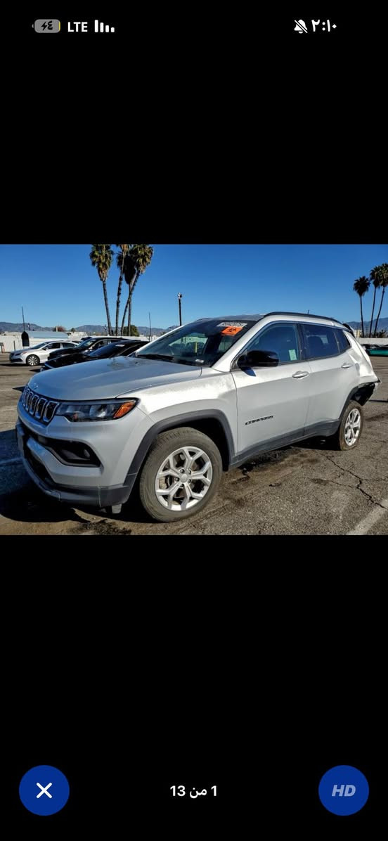 جيب كومباس ٢٠٢٤ ماشيه ٢٠ الف حادث خلفي بدون ايرباك بجم بلاد لو سلفر 4 ويل كشنات جلد شاشة 
السيارة بالطريق سعرها بعمان ٩٠ ورقة فقط على وضعها 
***********
يعني اذا عندك كتاب شهداء تصير عليك ب شدة او شدة و٥ ورقات بغداد مرقم 
تريد تستلم بغداد حرة تريد شهداء بكيفك تريد تستلم عمان بكيفك
