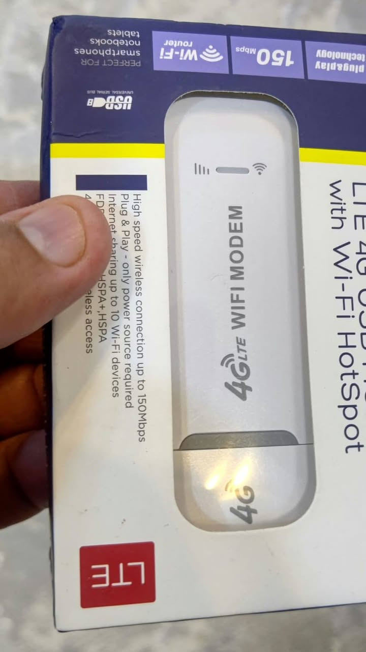 مودم 4G  القطعة ب10 الف متوفر 4 قطع


**إذا كنت صاحب هذا الإعلان وتريد حذفه لأي سبب، رجاءا أرسل رسالة إلى الدعم الفني**