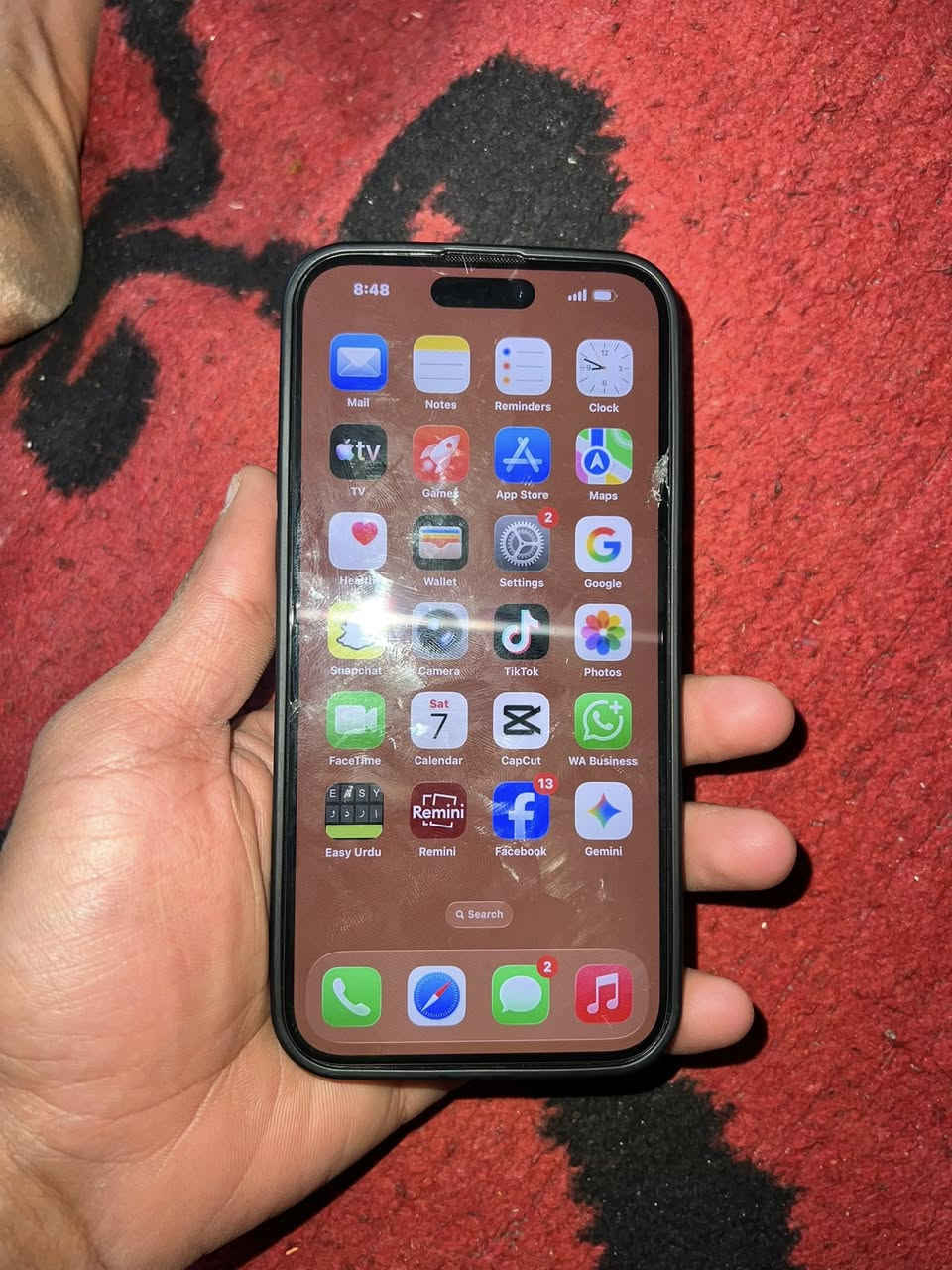 ايفون 14 بروماكس كامل ملحقات  بطاريه 90 السعر 875 عنوان ابو غريب


**إذا كنت صاحب هذا الإعلان وتريد حذفه لأي سبب، رجاءا أرسل رسالة إلى الدعم الفني**