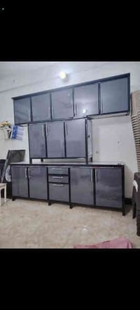 كاونتر المنيوم • سنك مرمر • ٢.٥م