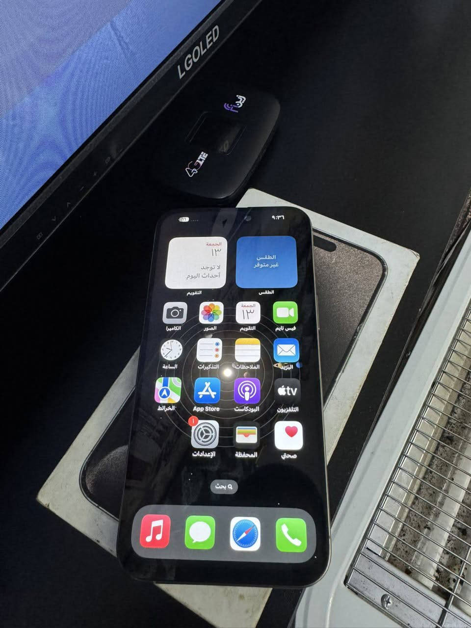 سلام عليكم 15برو ماكس امبدل شاشه اصليه نضافه 99السعر 650وبي مجال المكان بغداد الشعب ***********
