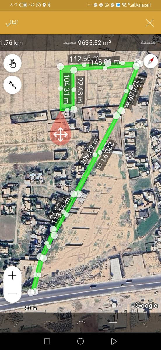 تركلان قطع سكنية للبيع يبعد عن شارع ١٥٠ متر
طابو زراعي بسم جدي محمد عبدالمعين يعني تاخذ وفكرك مرتاح مو كلك ينباع شلع ٣٠٠٠  واجه ٣٢ والعمق ٩٣
لو على شكل قطع كما موضح بالصورة شلع ٦٥ مليون  لو القطعه سكنية  الأولة ركن ١٥ مليون  والأخير ٢٠ وبي مجال والباقي على ١٢ مليون  والشارع خاص بهذا القطع يعني ماكو بيت كدامك موجود كهرباء ومي ومدارس وجوامع وقريب للعيادة وصيدليات ومول  واسواقات للاستفسار اتصال بالرقم التالي *********** وكل القطع بي مجال
