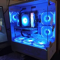 تجميعه البيع كرت 4060 نسخه بيضه معالج Ryzen 7 5700x3D رامات 16 تردد 36...