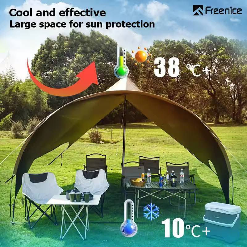 خيمة تخييم من فينيس للنزهات، مظلة من الفينيل الأسود، مقاومة للمطر والأشعة فوق البنفسجية، مظلة بمساحة كبيرة على شكل فراشة وزنها ٨ كیلو

قیاسها ٥ × ۳٫٥ متر
ارتفاع ۲٫۳ متر

سعر ٨٥ الف
توصیل محافظات ٥

تابع و ادعم الصفحة بلایك و تعلیق یاتیك كل منشورات یخص من معدات اوروبي للتخییم
محل رجل الرحلات للمعدات تخییم و تسلق
كركوك رحیم اوه 
واتساب مفتوح ***********

#every
