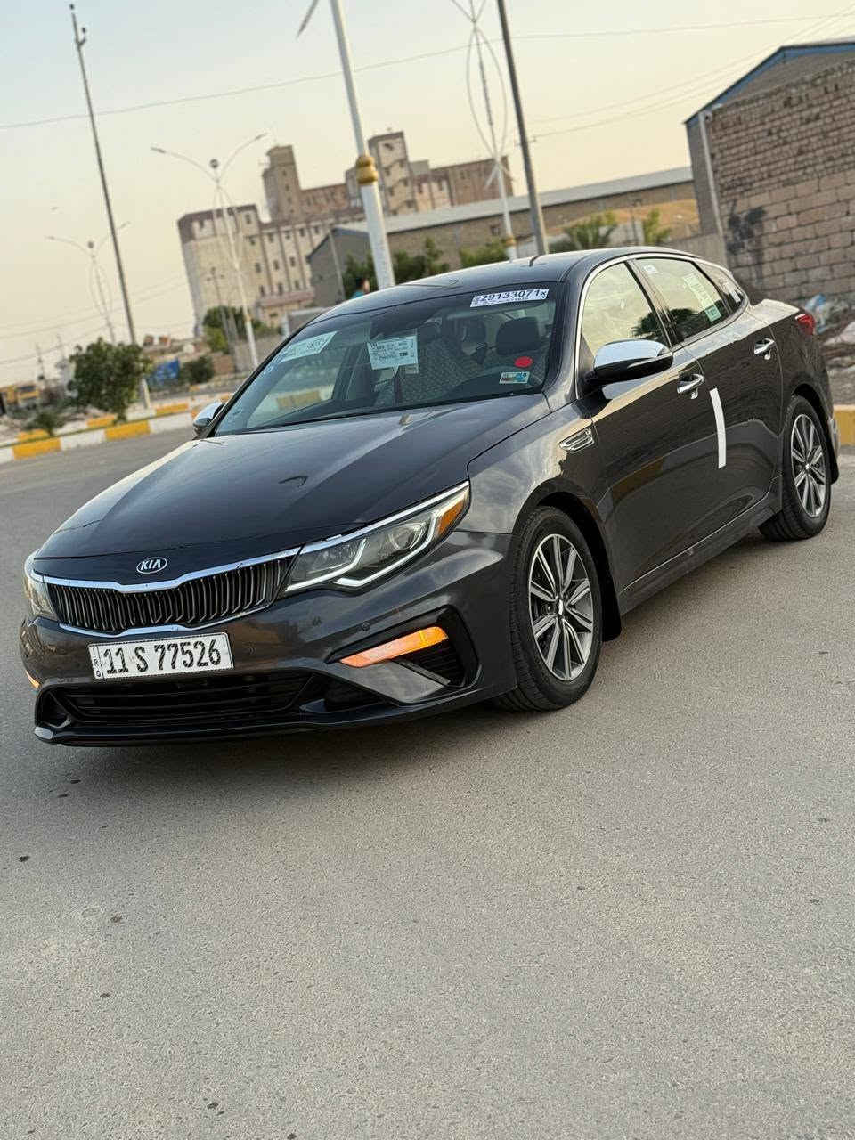 كيا اوبتيما 2019امريكي تبديل بنيد وجاملغ صبغ بدون داخل رقم بغداد بأسمي
مواصفات فول 1/1عدا البنوراما 
بصمه ابواب بصمة تشغيل
شاشه جبيره كشنات كهربائيه تبريد تدفئه
حساس امامي خلفي رادار كشنات جلد كامره
لد امامي خلفي كشن ذكي ماشيه 80الف
مكينه تيربو مامفتوحه كير حداديه تخم تاير جاهزه للاخير
السعر 123وبيها مجال قليل السياره ناصريه مركز
للاستفسار *********** ///***********
