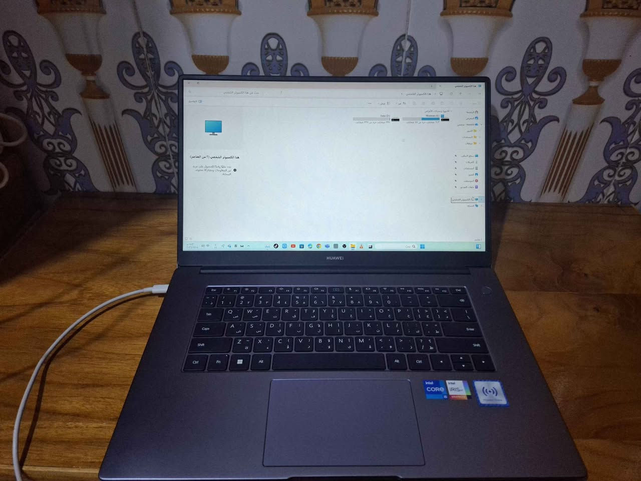 لابتوب Huawei MateBook D 15

• المعالج: يعمل بمعالج من نوع Intel Core i5.كارت الشاشة: مدمج من نوع Intel Iris Xe Graphics العالي الكفاءة في معالجة الرسوميات والألعاب.
2. الشاشة والعرض
• الدقة الموصى بها: بدقة Full HD تبلغ 1920 × 1080 بكسل (مساحة الألوان الأساسية SDR).معدل التحديث: 60 هرتز. 
• نظام التشغيل: يعمل بنظام Windows 11 
الذاكرة 512 GB
الرام 8 GB المجر الكعبي, ميسان


**إذا كنت صاحب هذا الإعلان وتريد حذفه لأي سبب، رجاءا أرسل رسالة إلى الدعم الفني**