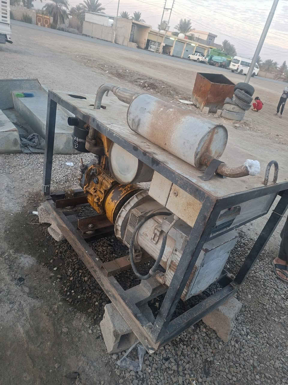 مولد دويز ٢بستم الماني مابي اي نقص راس توليد الماني ٢٠كيفي المولد جاهز لشغل السعر ١٥ ورقه مكاني ديالى ***********
