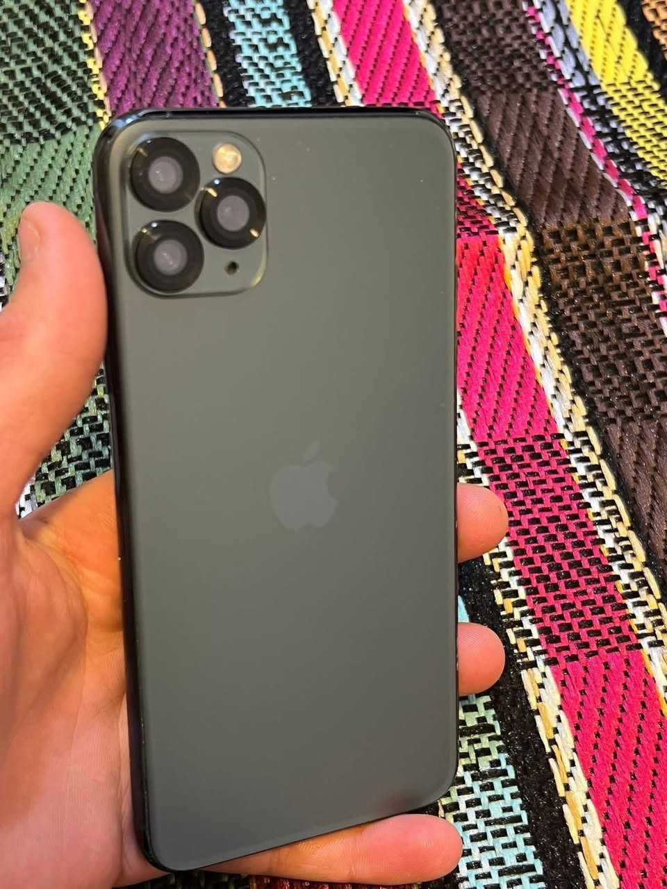 آيفون ١١برو ماكس بطاريه 90مكفول مامبدل بيه شي ذاكره 256بطاريه ٩٠بلاد
مرواس اب بطح


**إذا كنت صاحب هذا الإعلان وتريد حذفه لأي سبب، رجاءا أرسل رسالة إلى الدعم الفني**