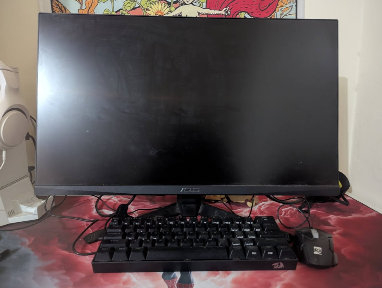 شاشة ASUS tuf game 165hz
خاصية AMD free sanc premium 
خاصية ASCR
خاصية SHADOW BOOST
Full HD 1920×1080 دقه
زمن استجابة: 1ms
24انج
ELMB لتقليل الضبابية
GamePlus
دعم Xbox Series S/X وPS5 على 120Hz
بيها اختبارات dead pixel كاملة واليحب اعيد تصوير الاختبار مكفولة 100%

سعرها 165 مكاني بغداد الدورة ***********
