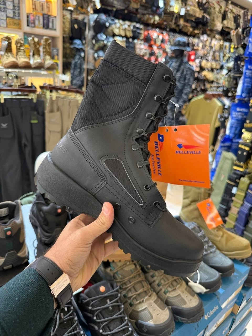 عرض خاص
بسبب كثرة
الطلبات تم توفير البسطال
البليفل الألوان صحراوي او عسلي او اسود متوفر كافة الاحجام
40
41
42
43
44
45
46
السعر 45  الف
يوجد خدمة توصيل كافة المحافظات مجاني 
جمله او مفرد البيع
***********
***********
***********
