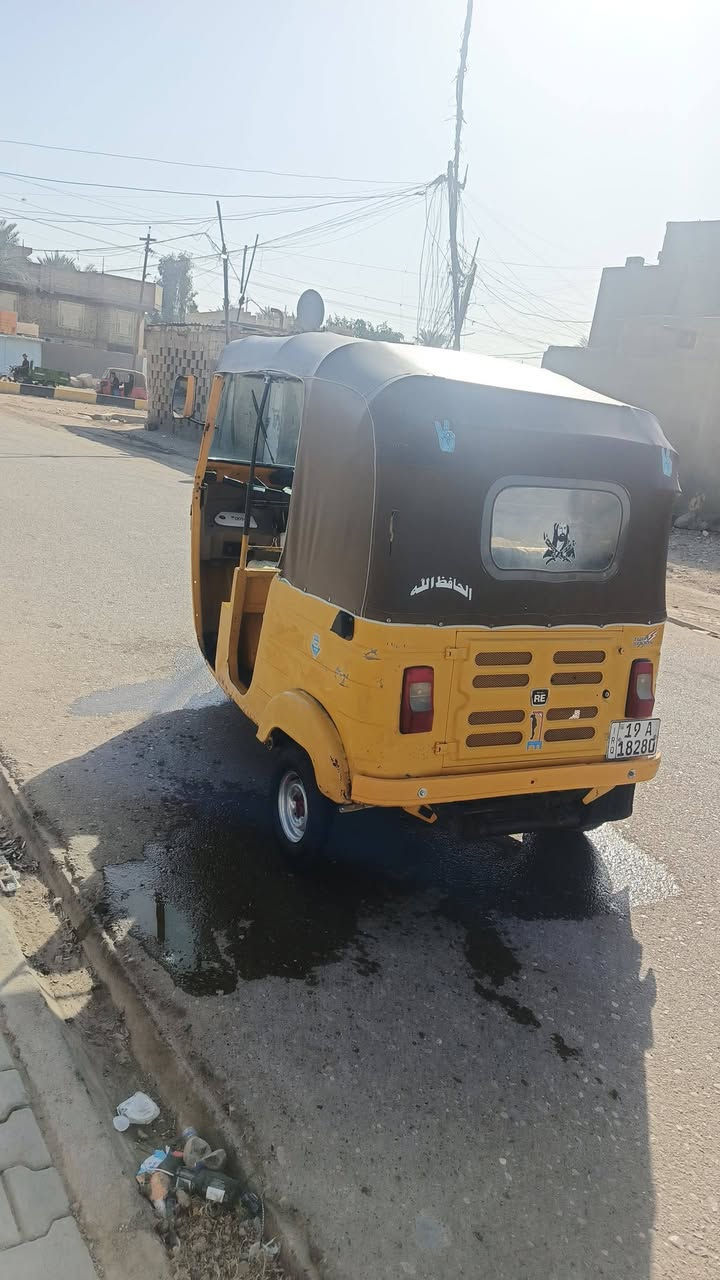 السلام عليكم
تكتك موديل 2019/
كفاله محرك و اكسن و كهربائيّة كلها شغاله 
تارات جدد ضفيره جديده. مجفته
تكتك خير من الله من ايدك الشغل 

العنوان بغداد المعامل 

السعر خاص وتدلل 

*********** متواجد واتساب فقط
