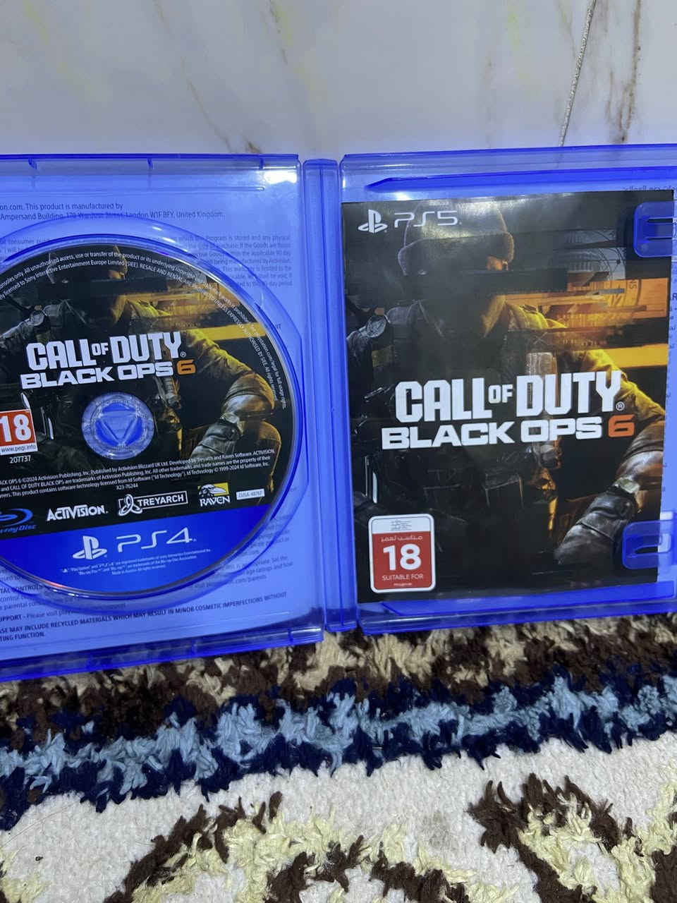 للبيع CALL DUTY6نضيفه 90/100 سعره 40مكاني كربلاء الحر الصغير قرب مكتب يساري


**إذا كنت صاحب هذا الإعلان وتريد حذفه لأي سبب، رجاءا أرسل رسالة إلى الدعم الفني**