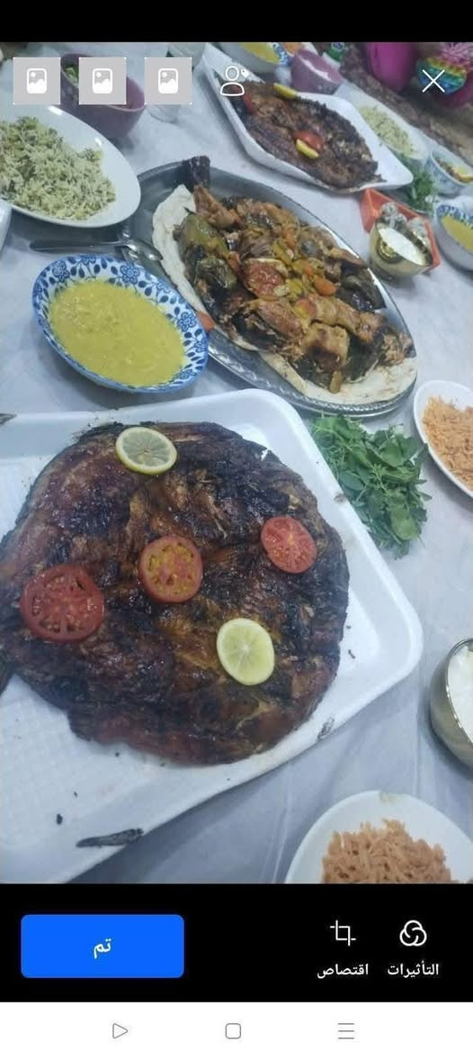متوفر دولمه سمج مشوي كباب عروك حجز خاص او رقم ***********
