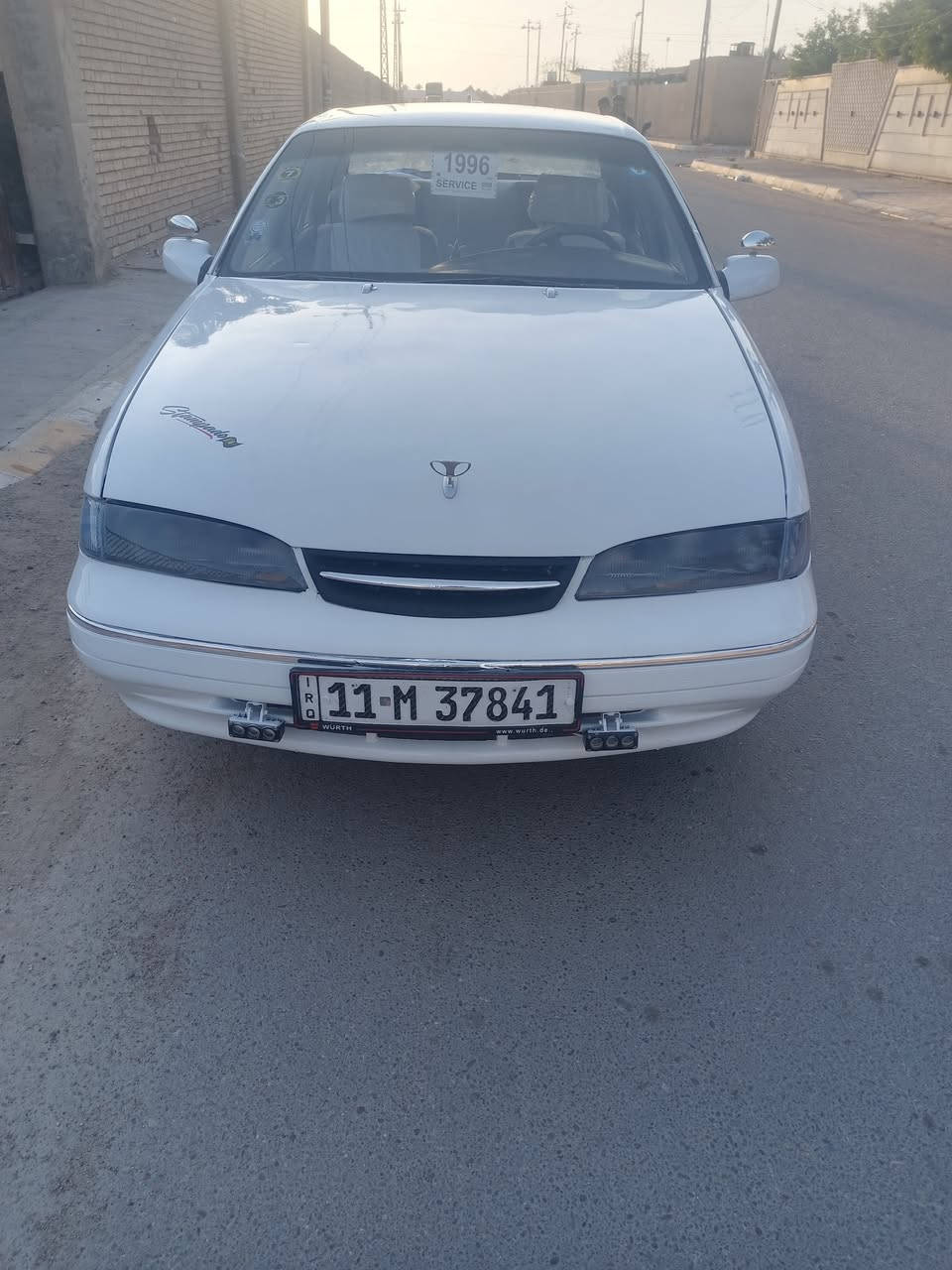 السلام عليكم للبيع برنس فراشه موديل 1996 رقم بغداد مشروع وطني محرك مفتوح كير اوتماتيك مصبوغه حزام جماليه فقط السعر 42 مكان سياره فلوجه ***********
