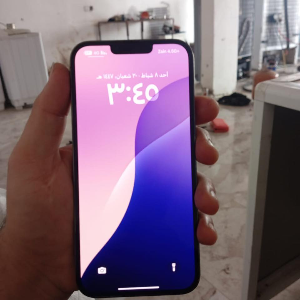 سلام عليكم ايفون 13برو ماكس ذاكرة 256بطارية 🔋82وتر بروف ما ملعوب بي ايشي ضد المي والهواء كامرة فول لمس فول سعر 725وبي مجال بسيط العنوان تكريت رقم هاتف ***********
