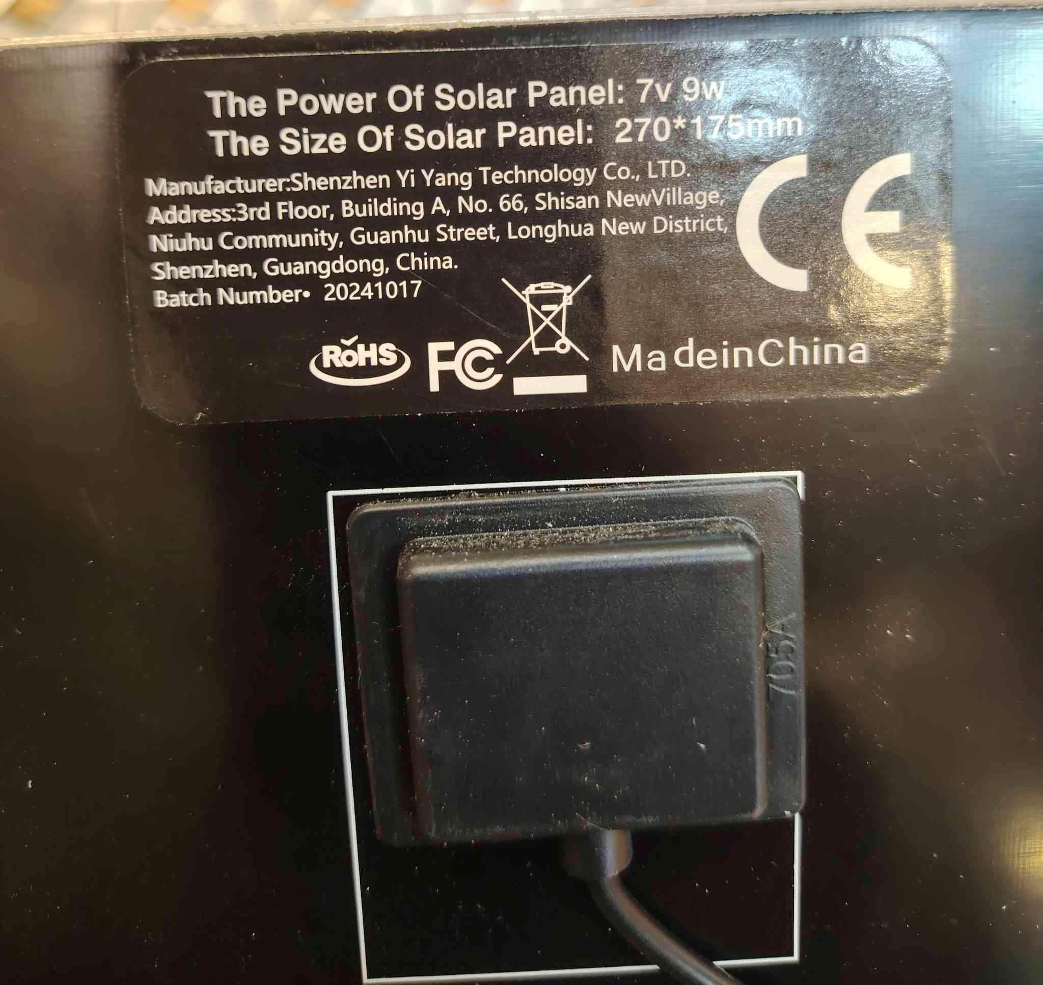 طاقة شمسية مه مراوح 2
20 مع التوصيل


**إذا كنت صاحب هذا الإعلان وتريد حذفه لأي سبب، رجاءا أرسل رسالة إلى الدعم الفني**