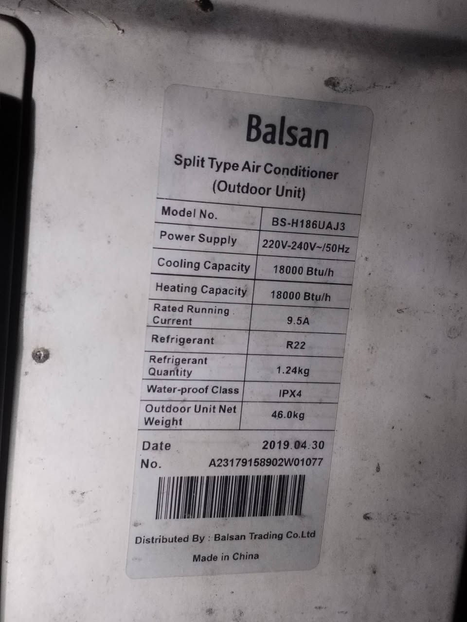 مجموعة سبالت للبيع
٣ طن عمودي عدد  ٢
٢ طن عدد ٦
طن ونص عدد ٦
نوع ميديا + توسوت + يورك
منصوبات الي يريدهن يفتحهن وياخذهن سعرهن مناسب
الماكن بغداد الدوره
***********
***********
