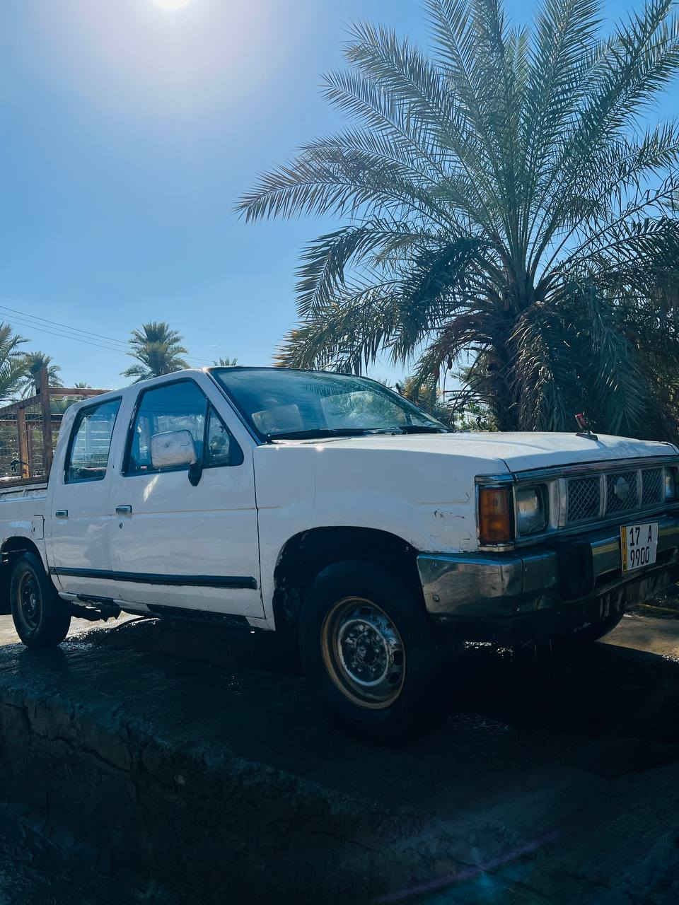 سلام عليكم. للبيع بيكم نيسان. 91 سنوية جديدة ب اسمي مداور ثاني يوم.  تخم تاير جديد ستوني شادة حداديه ستوني شادهة صار اقل الشهر مكاني ديوانيه ق شامية ***********
