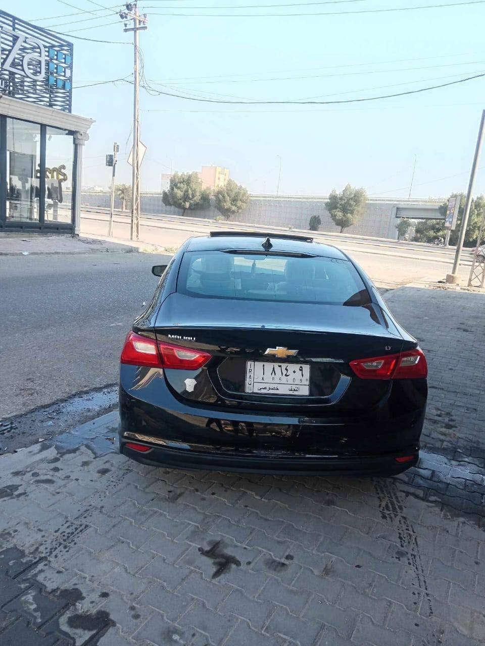 لسلام عليكم 
ماليبو 2018 رقم نجف للبيع 
السياره حره بأسمي 
مواصفات LT 
شاشه جبيره 
كشن كهرباء 
عداد ليزري 
لدات اماميه
بانوراما 
السياره فول حلوه ونظيفه 
مواصفات ل LT معروفه
حادثها كما موضح بالصوره 
السعر 108وبيها مجال قليل
مكانها النجف 
***********  وات ساب بي
