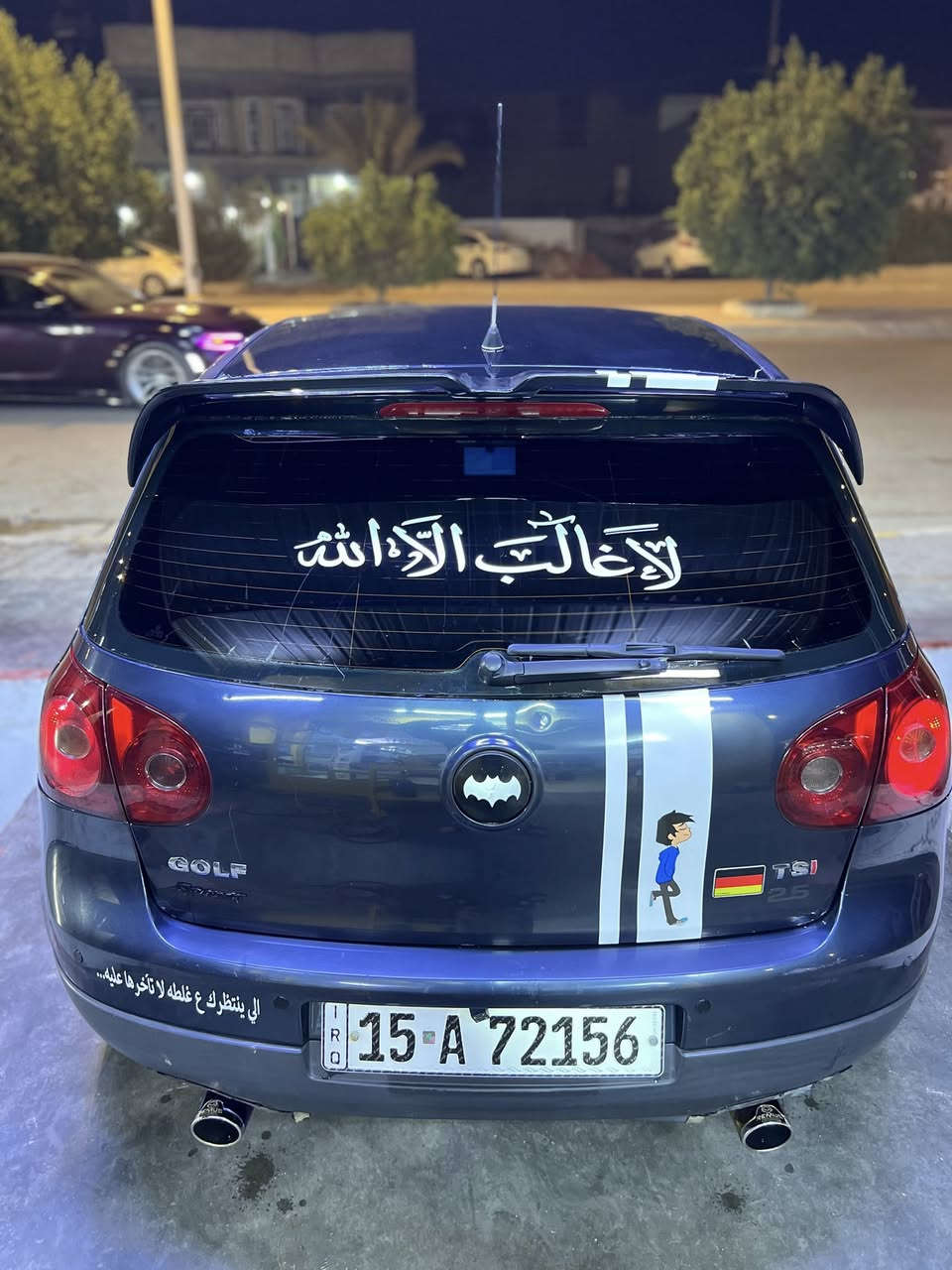 السلام عليكم //للبيع كولف mk5 موديل 2008 رقم الأنبار تحويل ثاني يوم محرك 1800 كير عادي صبغ فقط نص الجاملغ الامامي الباقي مكفول تدفئه تبريد شغالات السعر 60وبيه مجال شي بسيط مكاني الفلوجه 

***********
***********
