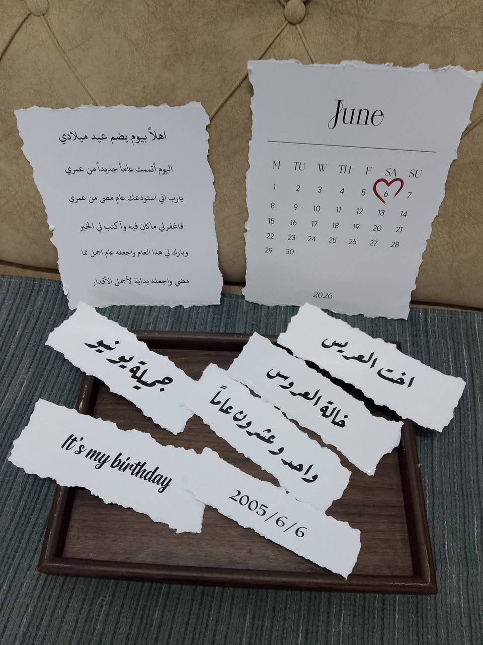 كارت حجم كبير كتابة حسب الطلب سعر الفين 
قصاصات ورقية كل 6 قصاصات ب3
@إشارة


**إذا كنت صاحب هذا الإعلان وتريد حذفه لأي سبب، رجاءا أرسل رسالة إلى الدعم الفني**