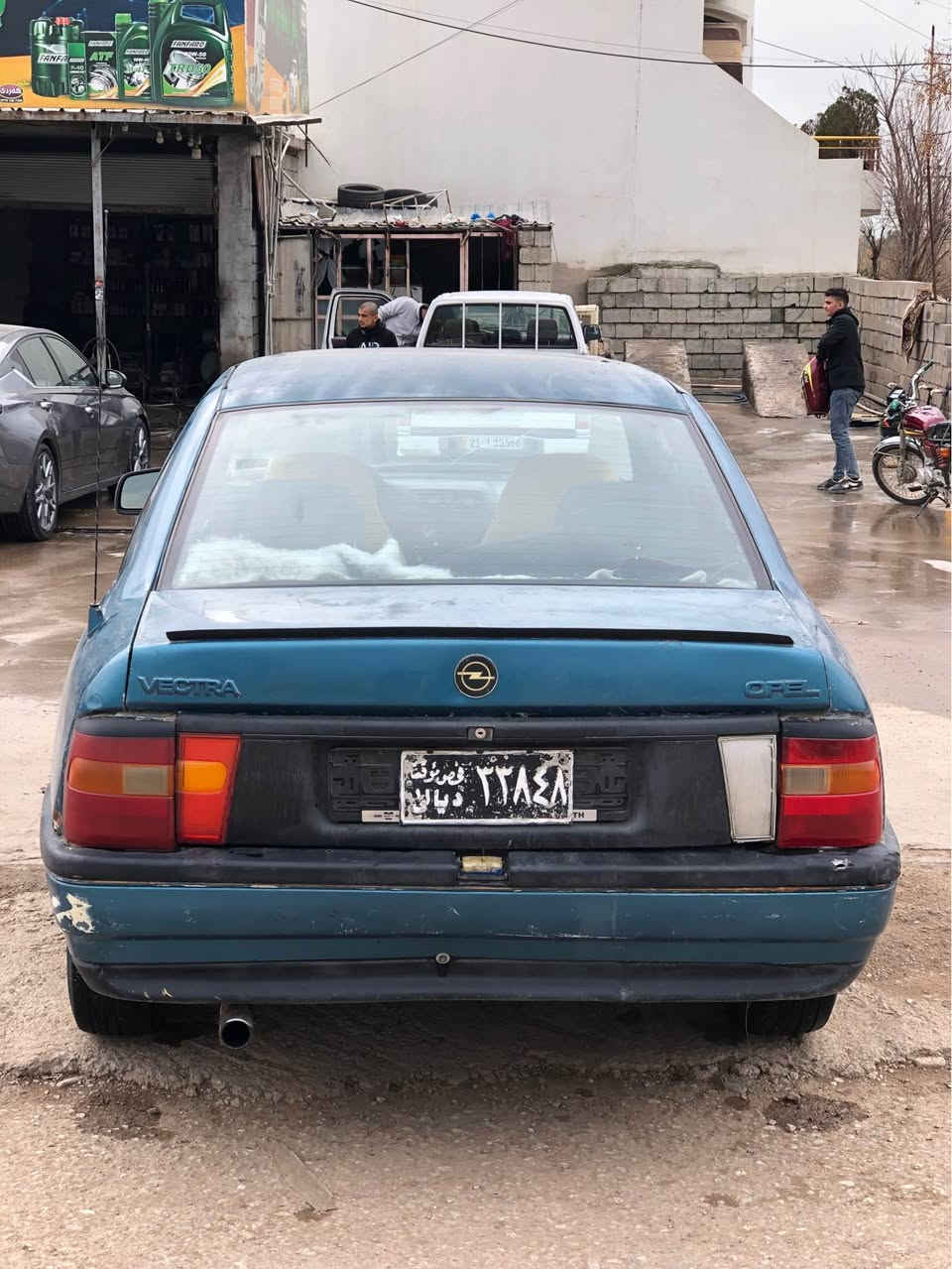 بەناوی خوای گەورە 
ئۆپڵ مۆدێل 1992  مەکینە 18 ئاڕمی پلاستیکی سلێمانی   لێدراوی نیە سڵایت  کامل کارەبای ئیشەکات  شوێن سەیدسادق (20 )گەڵاو  مەجال (***********) السليمانية, العراق
