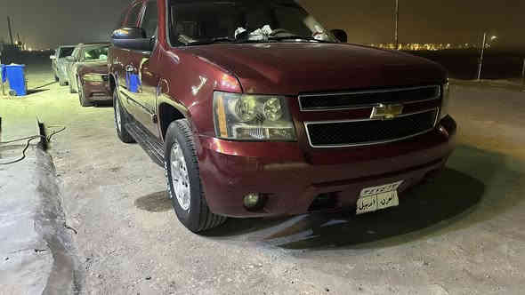 السلام عليكم 
تاهو ابتر 2009 خليجي 
اربيل تريد تحويل تريد وكاله 
گير ومكينه خير من الله 
تخم تاير جديد 
حداده اماميه وخلفيه كلها جديده 
السياره ما نقصها شي 
بيها طخه ب الجاملغ الامامي ومصلحه  
وبيها رش قليل اثر جراد ب الجنطه
مكاني بصره 
السعر ١٦٥ وبيها مجال للشراي
*********** كاظم العذاري
