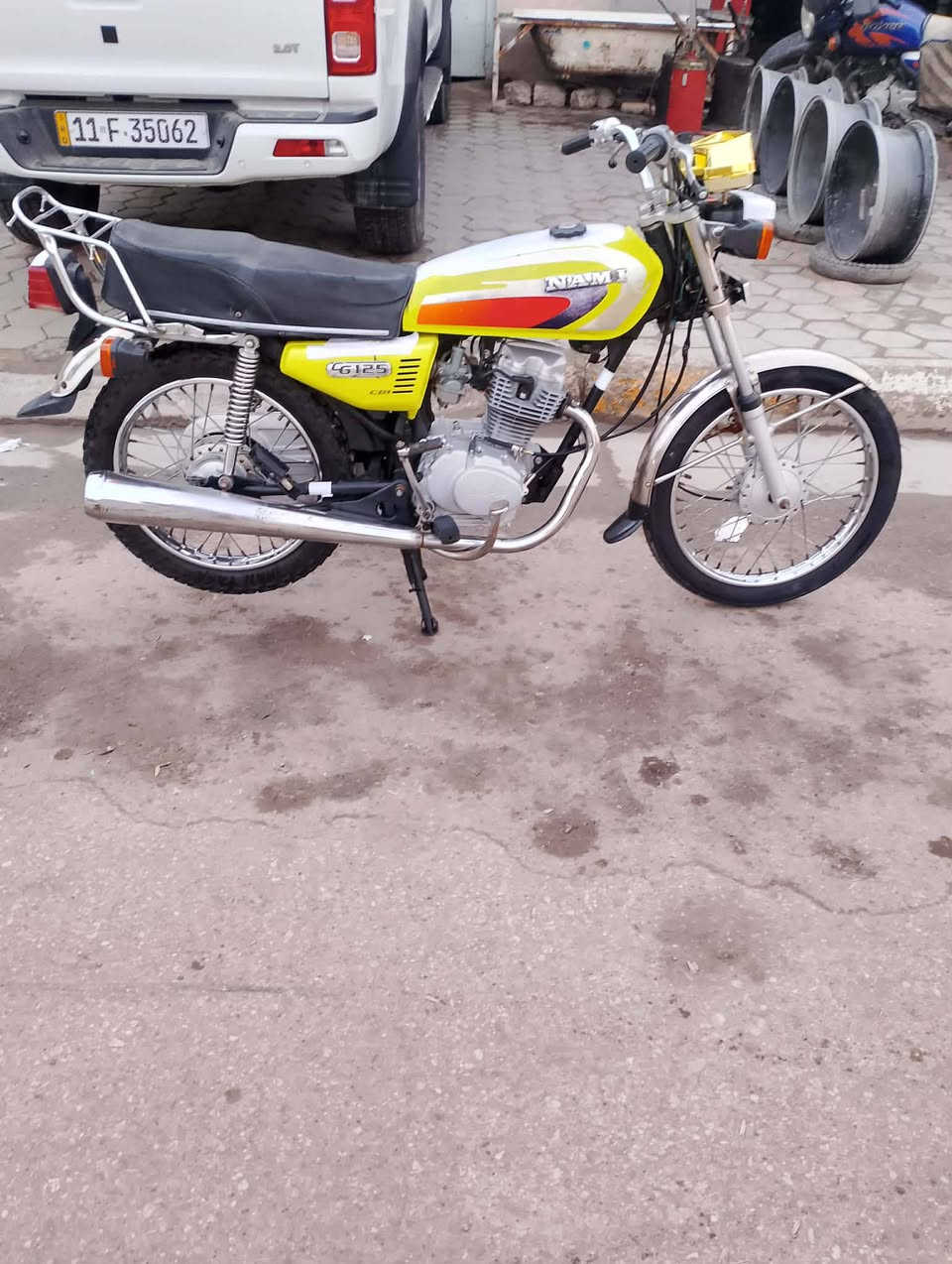 سلام عليكم دراجة22 اوراق اصولي 680 وبيها مجال مكاني نعمانية 
***********
