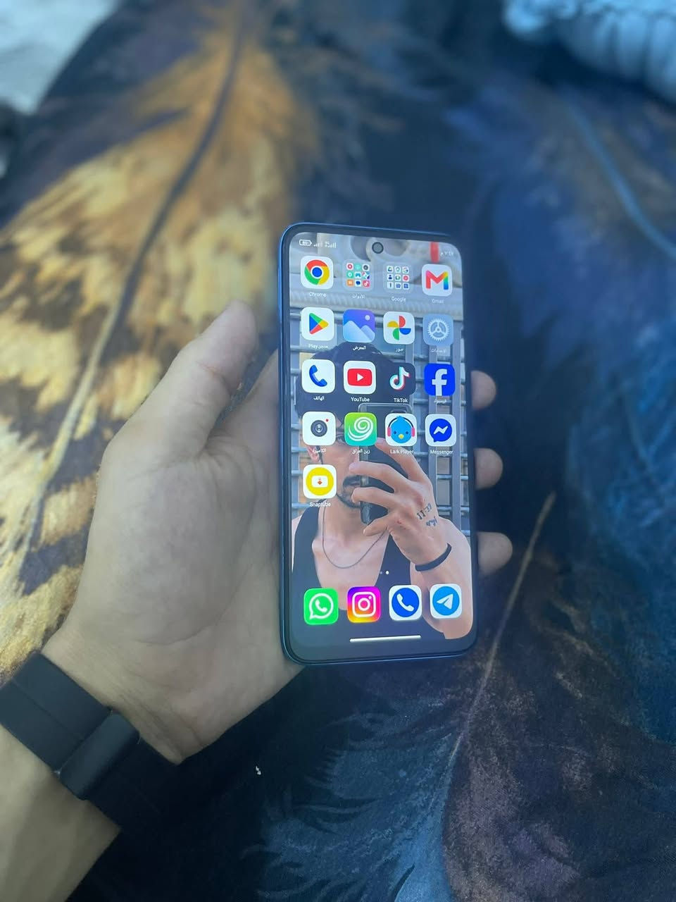 ‼️Redmi Xiaomi 10‼️
ذاكره 128 

عشوائيه 8

شاشه 6.5 انج دقة الشاشه (1080x2400) FHD معدل تحديث 90 هيرتز 

معالج ميدياتك G88

كامره خلفيه 50 ميكا بكسل 

كامره اماميه 8 ميكا بكسل

بطاريه 5000 ملي امبير 

سماعات استريو 

 ببجي 40 او 60 فريم 

يدعم بصمة اصبع جانبيه و بصمة الوجه 

جهاز نضيف جدًا نضافة الجهاز 95 بالميه 

ملاحضه : ‼️فقط دكمه الي تعلي الصوت متوقفه فقط ‼️

السعر 150 وبي مجال بسيط 

مكاني بغداد المحموديه 

***********

واتساب فقط
