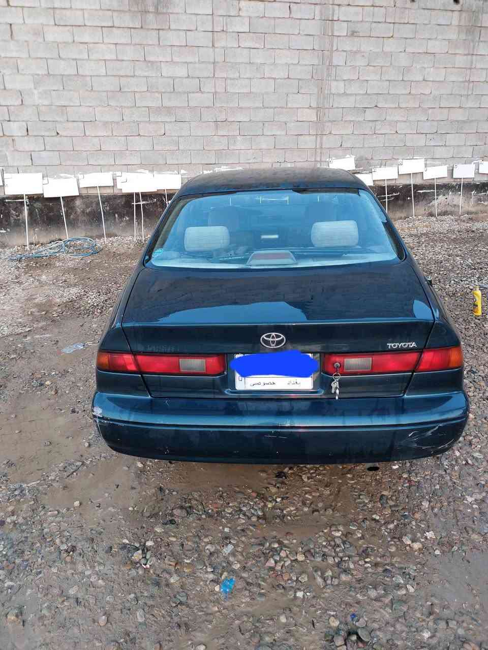 للبيع كامري موديل ١٩٩٧ وارد امريكي كير عادي ابلادي  من الشركة  رقم بغداد ***********
