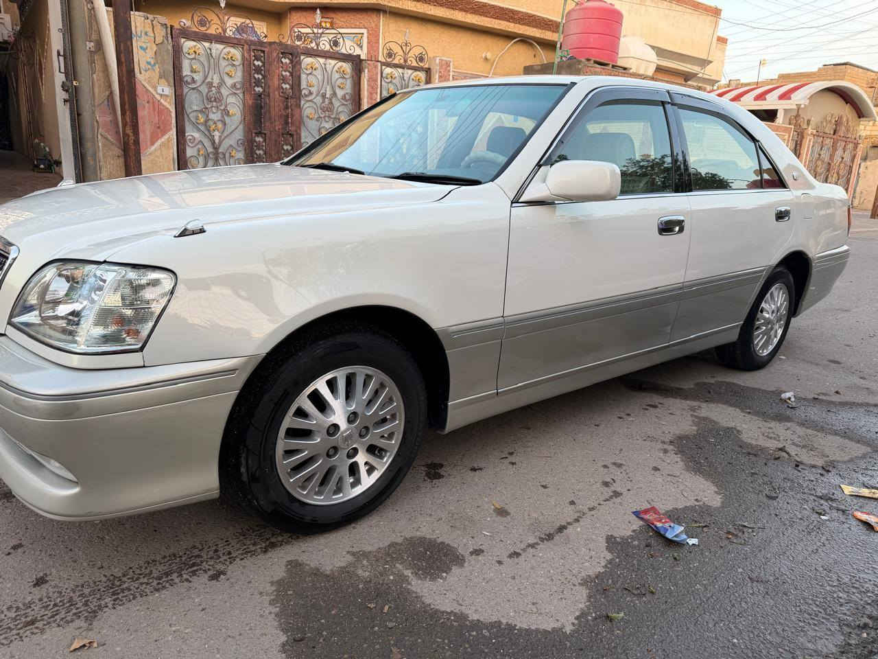 كراون ملكه
مديل2000 مداور ثاني يوم بأسمي رقم بصره

*محرك   ( vvt) شرط حاويه جديد

*تبريد امامي وخلفي 

*برده كهربائيه

*مضخمات خلفيه

*4كشنات كهربائية

*عينه ليزريه جديده بالكارتون

*4 دكم فول عده الفتحه شاصي 71

*كرستال اصل

*دركه صاج

*شاشة كرستال

*ستيرن كهربائي 

*مضخم صوت 

*زنون بلاد

*ويل حصيره

*تخم تاير جديد 

مگفوله من الگص والحادث علمٱ عن السياره نقل جثه
 سياره مسستمه سستم جديد بالجيس بالكارتون غرفه جديده باكملها سياره مال جناي متعوب عليه 
السياره ماعوزها برغي كامله مكمله من دواخل من تأير حداديه طوبه كهربائيات كلها شغاله ماعوزها بس خيال 
مكان السياره البصره قبله حي القائم 

💲السعر 115$ وبيه مجال قليل

للاستفسار ‭***********
