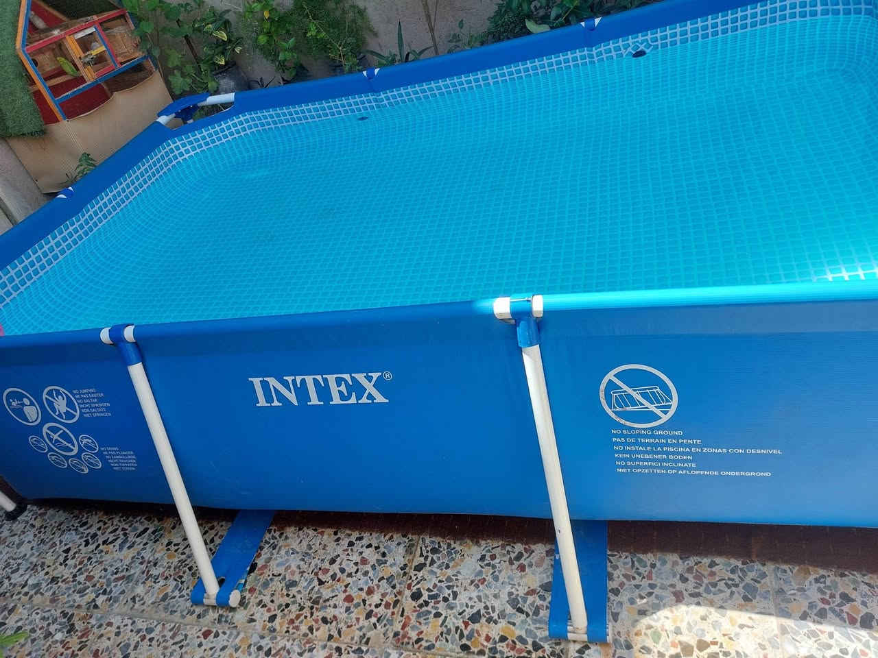مسبح للبيع
ارقى نوعيه intex كلش نضيف بعده جديد 

الحجم = الطول ٣ امتار / العرض ٢ متر / الارتفاع ٨٠ سم 

ويا مضحخه  

السعر مع المضخه ١٦٥ وبي مجال بسيط

مستعجل عل بيعته لان ما عندي مكان والمايشتري لا يتعبني المسبح منصوب اليريده خل يجي يشوفه وياخذه

للعلم بالشركه المضخه وحدها يبيعوها ٧٥ والمسبح وحده ١٧٥ 

الموقع بغداد الشعب 

للاستفسار خاص او اتصل

***********
